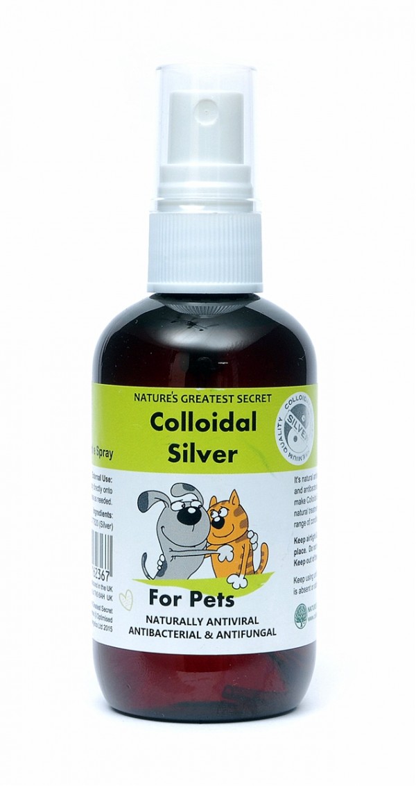 Colloidal Silver 100ml Spray Paws Naturally