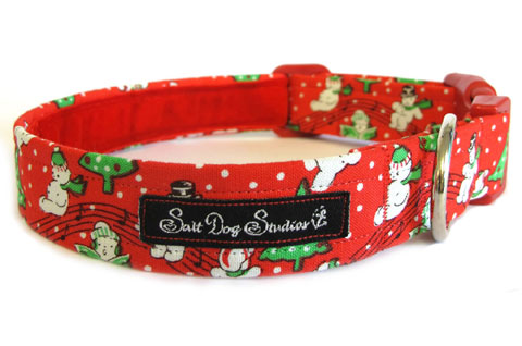 fabric dog collars