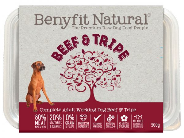 Benyfit Natural - Beef  & Tripe 500g