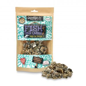 Green  & Wilds Fish Dog Treats - Fish Deli Cubes