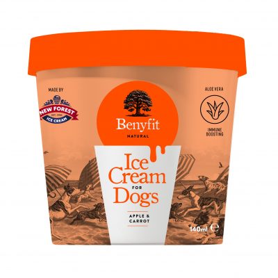Benyfit Natural - Apple & Carrot Ice Cream for Dogs (Shop Collection Only)