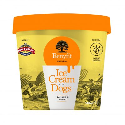 Benyfit Natural - Banana & Honey Ice Cream for Dogs (Shop Collection Only)