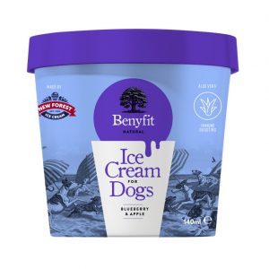 Benyfit Natural - Blueberry & Apple Ice Cream for Dogs (Shop Collection Only)